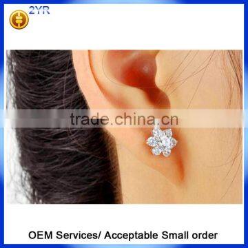 Aaa Cubic Zirconia Earring Classic 925 Streling Silver Stud Earring photo-6