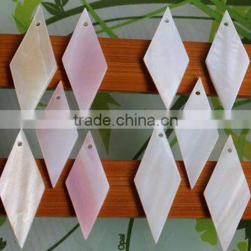 Quality Natural Round Shell Charms Pendant for Earrings Diy Round Shell Charms Jewelry Accessories With Single Hole 2016 photo-5