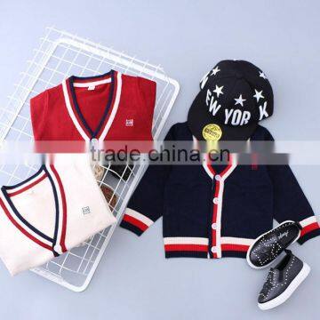 TC16016 latest design for children wear baby clothes cute kids baby sweater coat