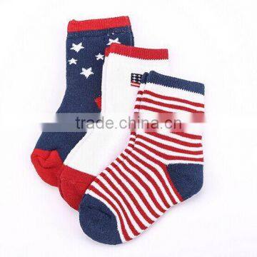 2017 Apparel Manufacturer Customized Anti-bacterial Breathable 100%Cotton Private Label Brand Design Eco Kids Cartoon Tube Socks photo-4