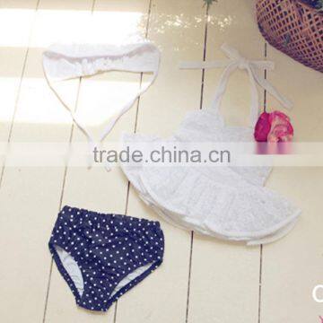 S13712A 2016 New Style Princess Dress Kids Girls Swimwear photo-2