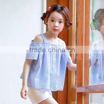 S17598A Girls T-shirt Short Sleeve Top Summer T Shirt photo-2