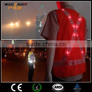 Led Traffic Uniform Workwear Light up hi Vis at Night photo-2