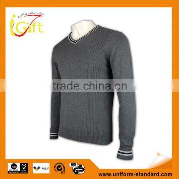 ISO9001/BSCI Manufature customized boys knitted varsity cardigans sweaters