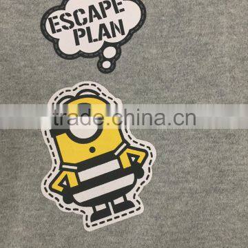 60%cotton40%polyester Printing Short Sleeve Sweatshirt photo-5