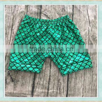 2017 new style baby green scale design summer casual swim shorts