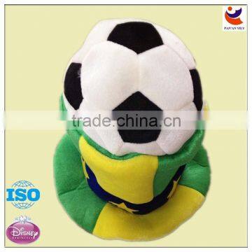 Flag football shaped hat carnival football hat