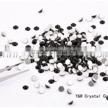 SS10 Black Crystal Rhinestones Strass for Wedding Dress photo-3