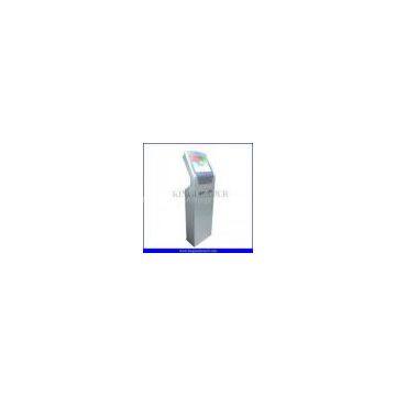 Self-service payment kiosk designs with note acceptor,thermal printer and camera