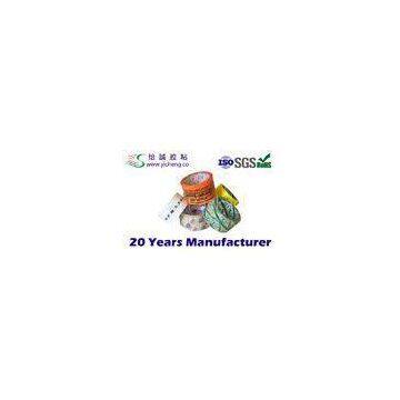 carton package / box sealing custom printed packing tape of acrylic adhesive