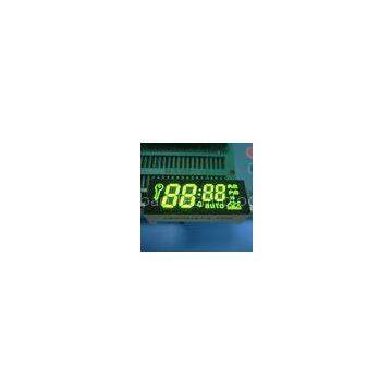 Green Common Cathode 7 Segment LED Display Super Bright for Timer Control Customized
