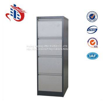 Luoyang KD commercial office furniture metal storage cabinet design 4 drawer steel filing cabinet