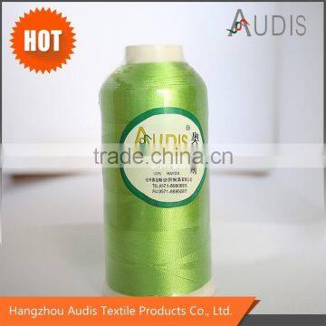 dyed embroidery thread in hank-new, polyester embroidery thread