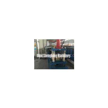 U-shaped Purline Sheet Metal Cold Roll Forming Machine 15 KW Steel Frame