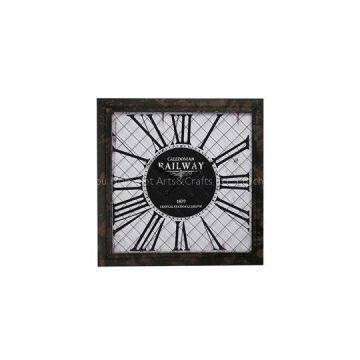 Black Decorative Wall Clocks