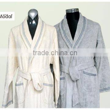 velour bathrobe
