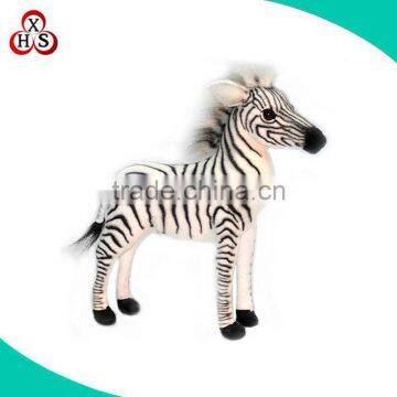 Customized zebra keychain plush animal keychain wholesale