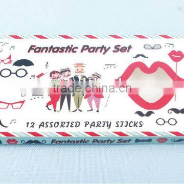 Paper Fake Moustache and False Lips False Beard photo-2