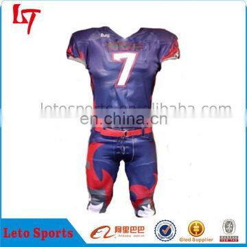 Polyester Spandex Custom Sublimated Senators Camo American Football Uniform