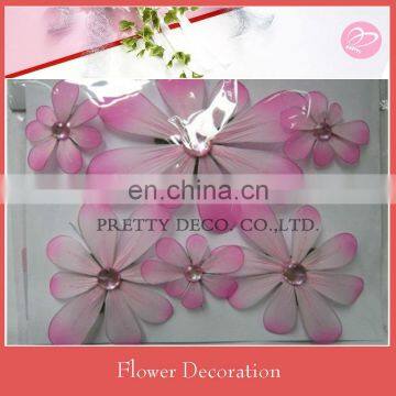 Pink Nylon flower wholesale