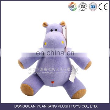 Purchase purple plush hippo toy from china guangzhou toy factory