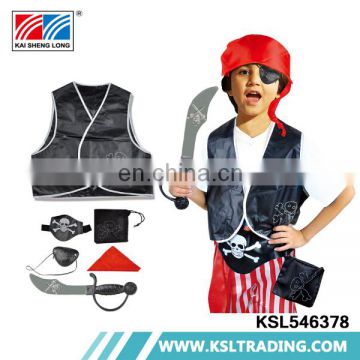 Hot items cosplay clothes suit boys pirate costume wholesale