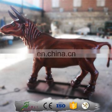 Kawah Life Size Silicone and Fiberglass Animal Cattle statues for decoration