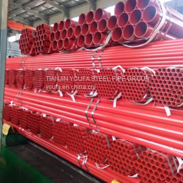 ERW Straight Seam  Welded Carbon Steel Pipe ASTM A53/ BS1387/ API 5L