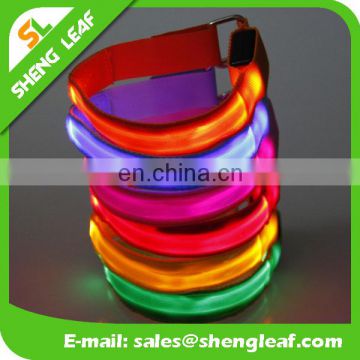 light up custom wristbands, led running bracelet flashing led wristbands