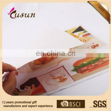 Eco-Friendly new design restaurant plain paper placemats for food,Paper Placemat