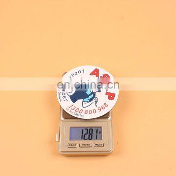 wholesale paper fridge magnet in round shape