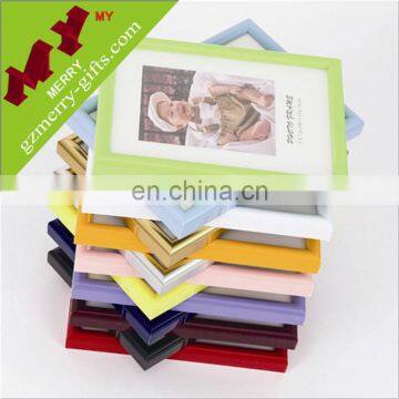 Good quality rectangle cheap plastic photo frame wholesale