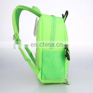 Cute Frog Child Kids Backpack, Zoo Animal School Backpack photo-3