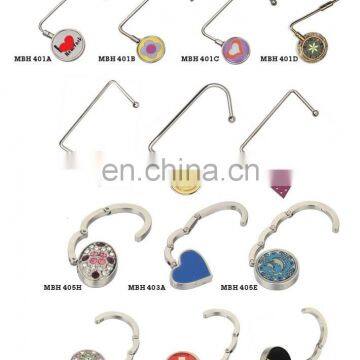 2015 Latest Foldable Custom Design Tourist Souvenirs Metal Handbag Hooks Bag Holder for Tables photo-5