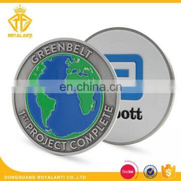 Custom Greenbelt Soft Enamel Coin