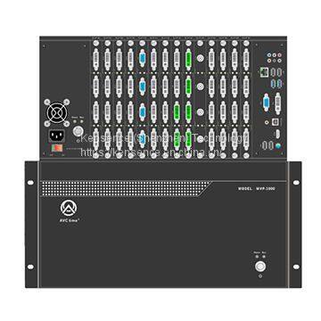 Hot Swappable,Modular Design CCTV Quad Processor,Video Wall Controller 4X4,Image Splicer