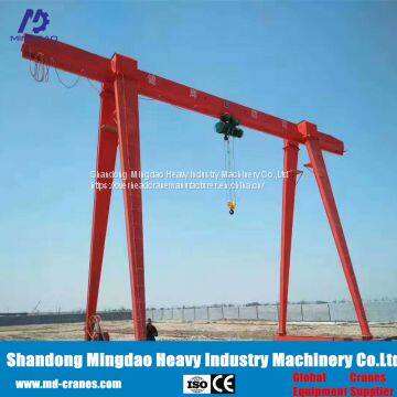 Rail mounted Electric Hoisting Equipment Remote Control  5 Ton 10 ton 15 ton Gantry Crane