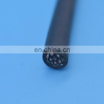 Flexible 5 core shielded pendant cable for port crane