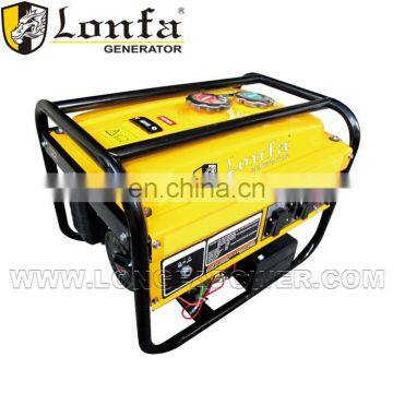 China Longfa 2.5 6.5 12 kva kw 110V 220V 240V Big Small Power Portable Petrol Kerosene Generator set For Sale