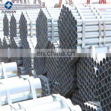 Construction ASTM A53 schedule 40 galvanized steel pipe GI steel tubes Zn coating 60-400g/m2