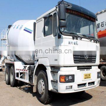 6x4 SHACMAN new 10 m3 cement mixer truck sale in Algeria