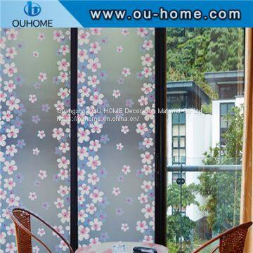 BT845 PVC Stained Frosted Decorative Glass Window Film photo-3