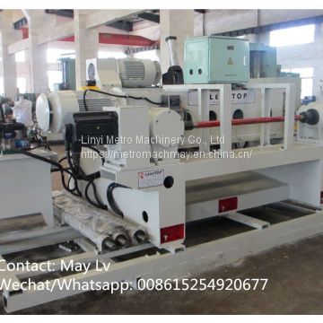 Cast Iron Body Plywood Veneer CNC Spindleless Rotary Peeling-Clipping Lathe Machine