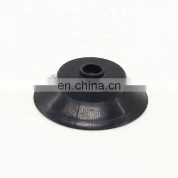 2019 Custom Made Black Silicone Rubber Vacuum Suction Cups for Industrial