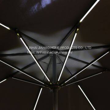 300-8 Market Umbrella With LED Straight Light photo-4