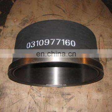 Factory brake drums 0310977160 for heavy duty truck