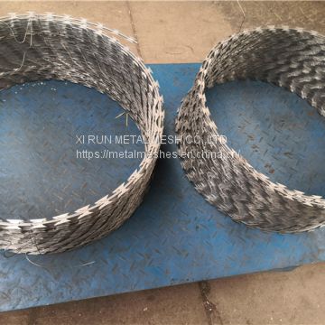 Razor Wire BTO-22 7KGS Concertina Razor Wire Coil Diameter 450MM 500MM