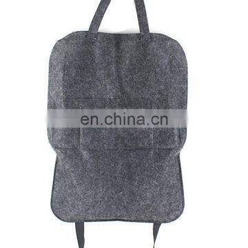 Factory Sell 6 Pockets Felt Car Seat Back Storage Bag With Customized Logo photo-5