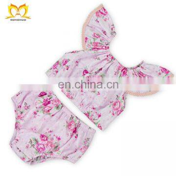 Newest Newborn Clothings Remakes Children Infant Boutique Cotton Clothing Baby Girls Clothes Set