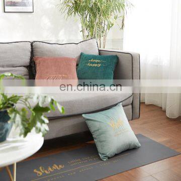 Solid Colorful Dutch Couch Embroidery Pillows Home Decor Sofa Velvet Comfortable Cushion Covers photo-5